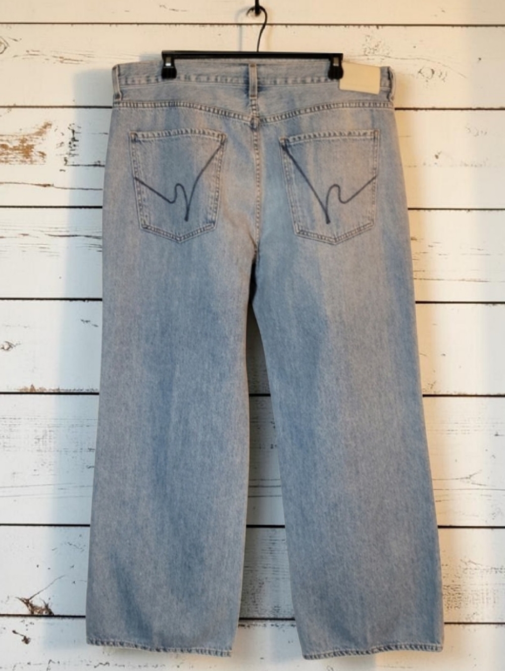 EUC Citizens of Humanity Annina Wide Leg Trouser Jeans 34 Made in USA Worn Once